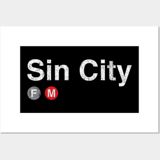 Sin City Posters and Art